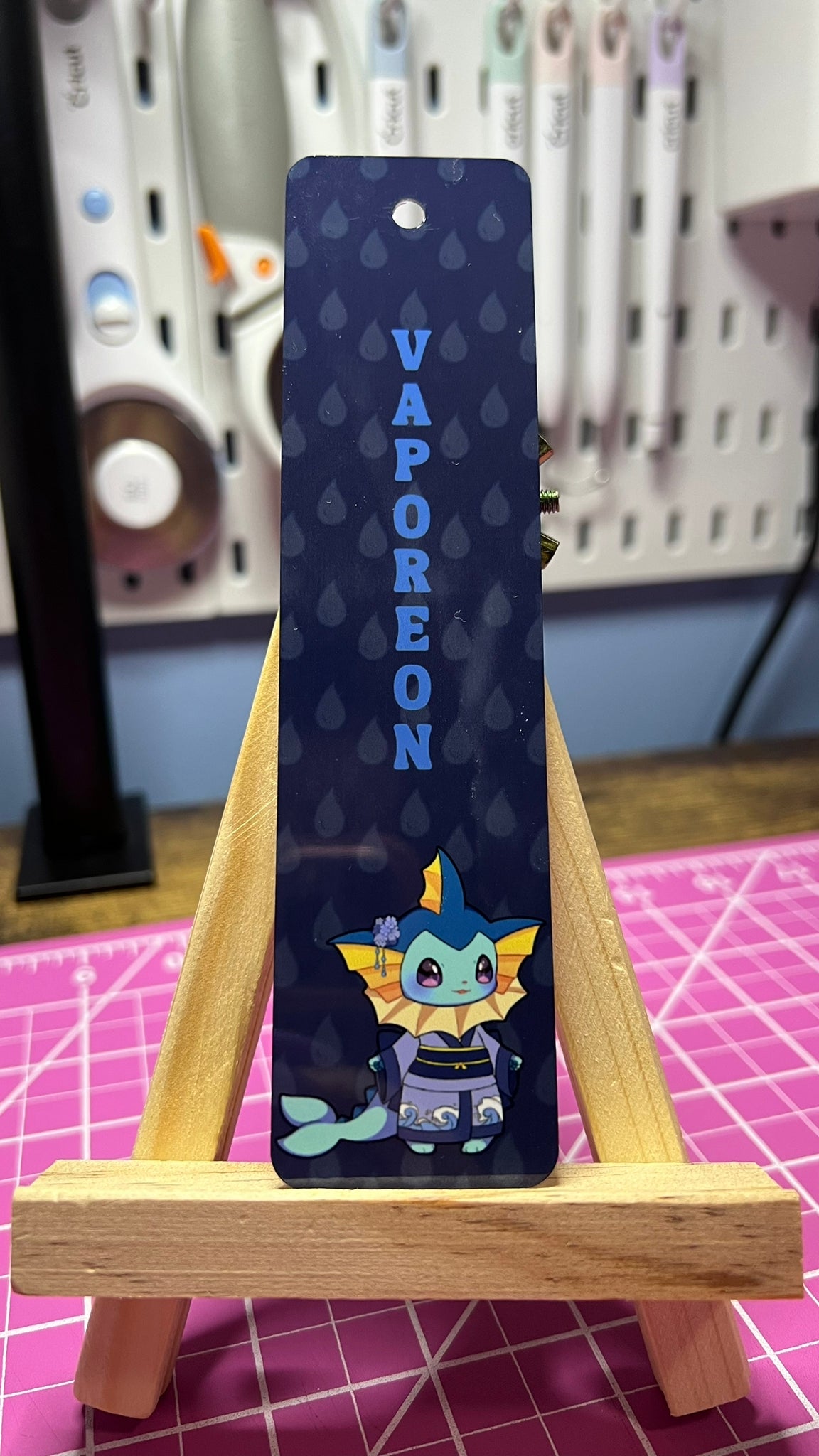 Personalized Kimono Eeveelution Set Sublimated Bookmarks - Metal Bookmarks