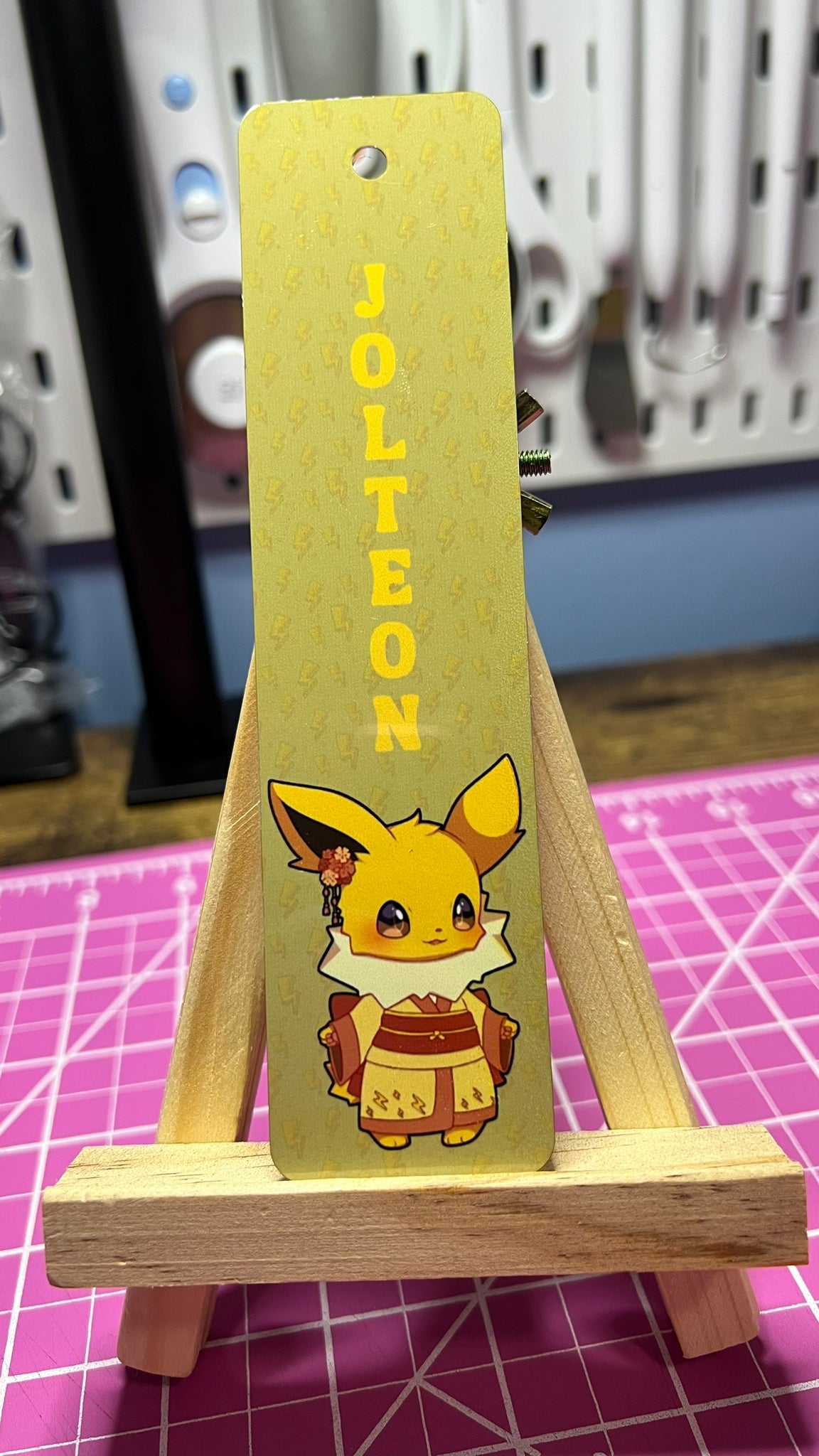 Personalized Kimono Eeveelution Set Sublimated Bookmarks - Metal Bookmarks