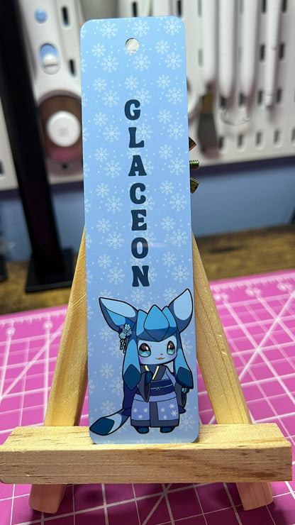 Personalized Kimono Eeveelution Set Sublimated Bookmarks - Metal Bookmarks