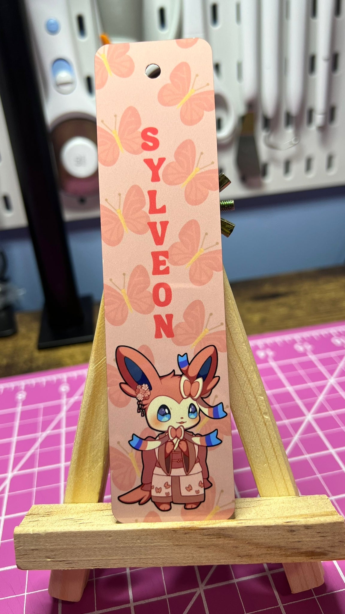 Personalized Kimono Eeveelution Set Sublimated Bookmarks - Metal Bookmarks