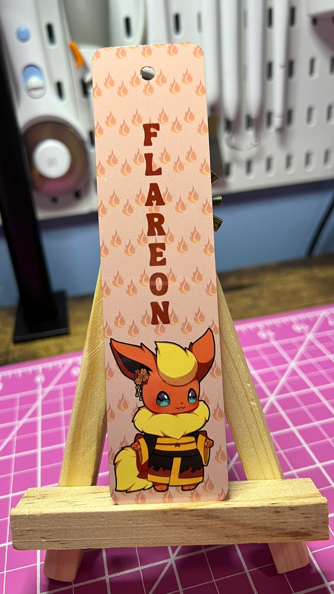 Personalized Kimono Eeveelution Set Sublimated Bookmarks - Metal Bookmarks