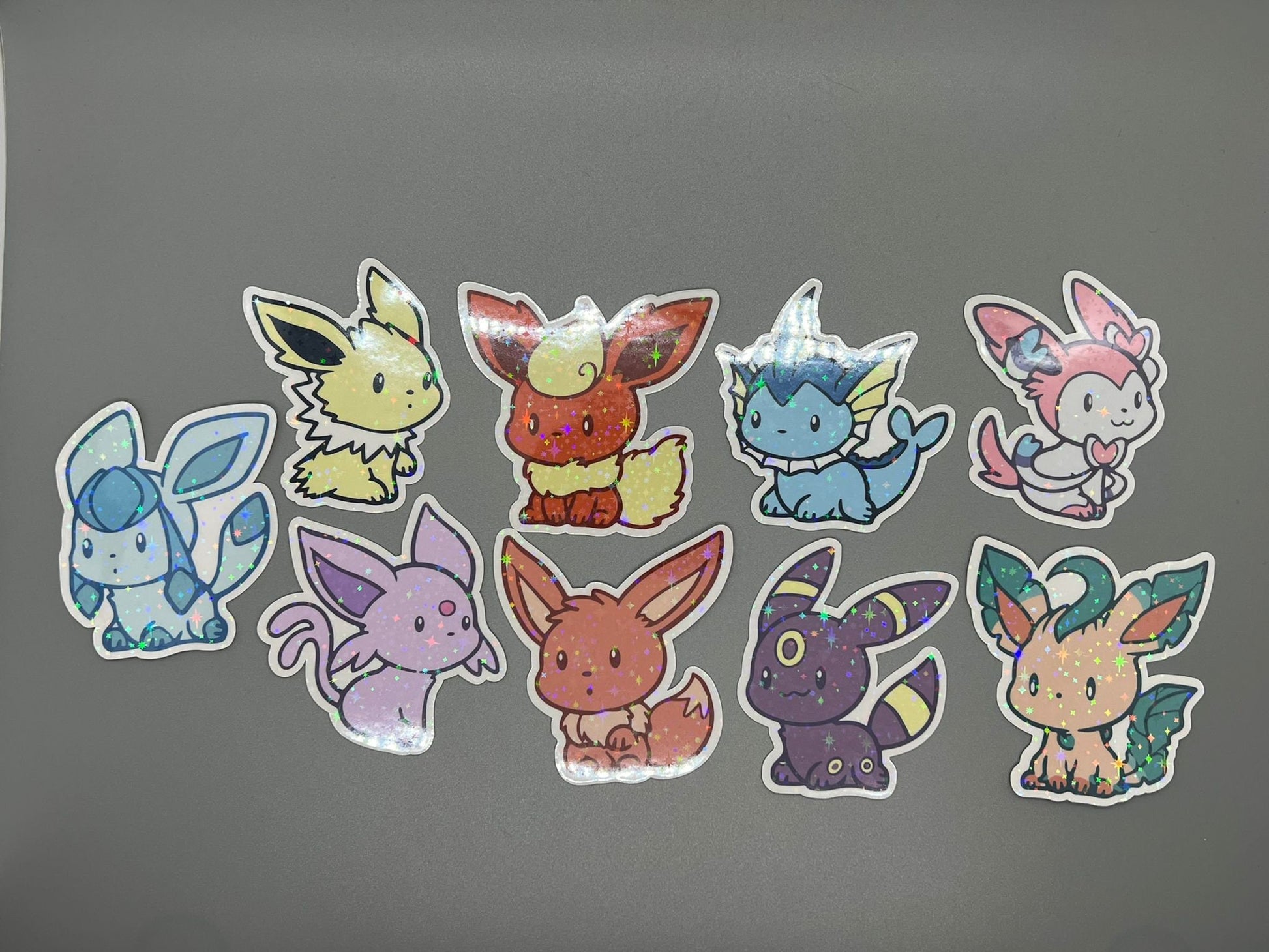 Baby Eeveelution Stickers - All Evolutions - Die Cut – Mythical Mirage  Creations
