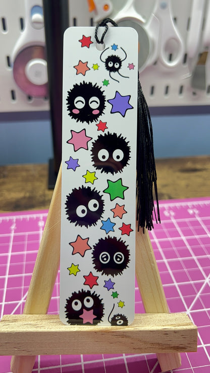 Soot Sprites Metal Bookmark - Sublimated