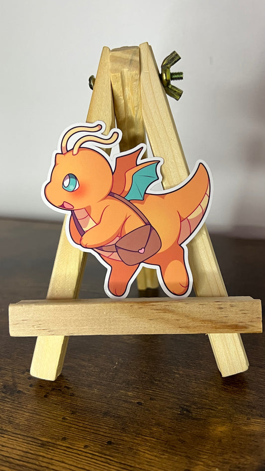 Messenger Dragonite - Die Cut Sticker