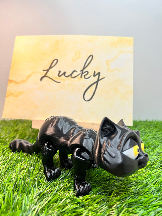 Lucky - The Unlucky Cat - Adoptable Articulated Animals